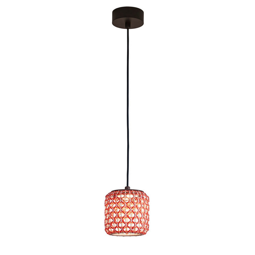 Nans Pendant, 16, Red, LED, 8W, Triac Dim, IP54