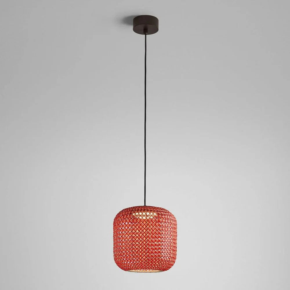 Nans Pendant, 31, Red, LED, 9.5W, Triac Dim, IP54