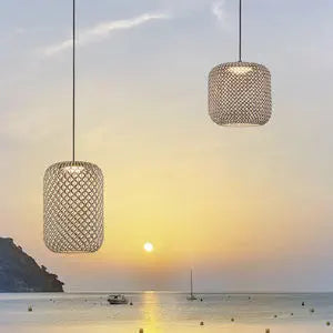 Nans Pendant, 25, Brown, LED, 9.5W, Triac Dim, IP54