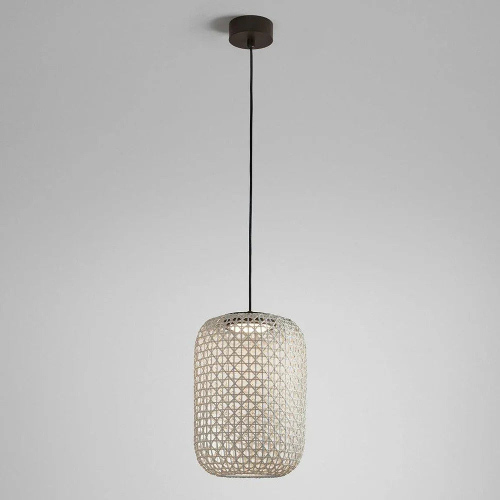 Nans Pendant, 46, Beige, LED, 9.5W, Triac Dim, IP54