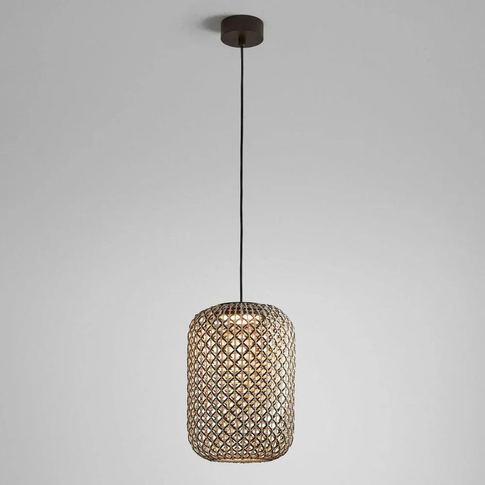 Nans Pendant, 46, Brown, LED, 9.5W, Triac Dim, IP54