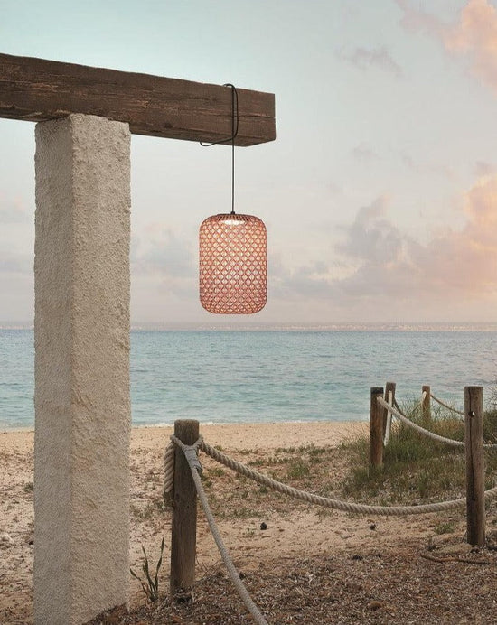 Nans Pendant, 25, Beige, LED, 9.5W, Triac Dim, IP54