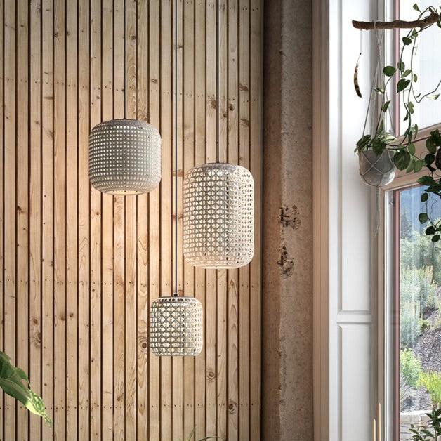 Nans Pendant, 16, Red, LED, 8W, Triac Dim, IP54