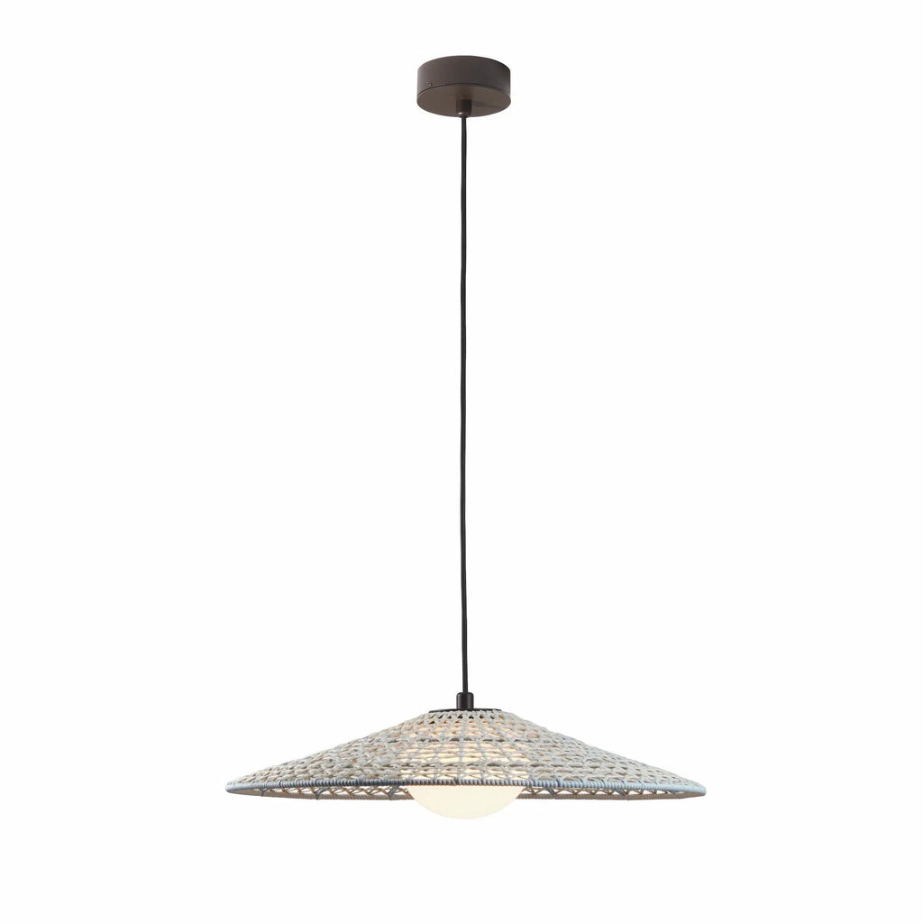 Nans Pendant, Cone, Beige, LED, 8W, Triac Dim, IP54