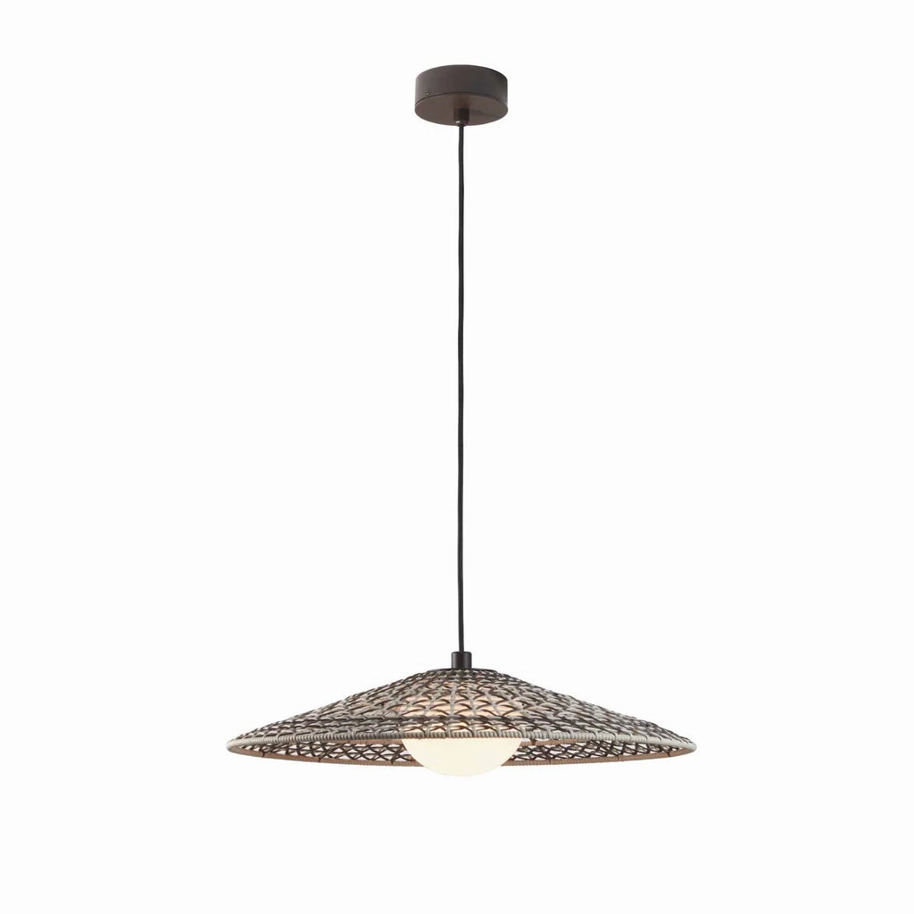 Nans Pendant, Cone, Brown, LED, 8W, Triac Dim, IP54