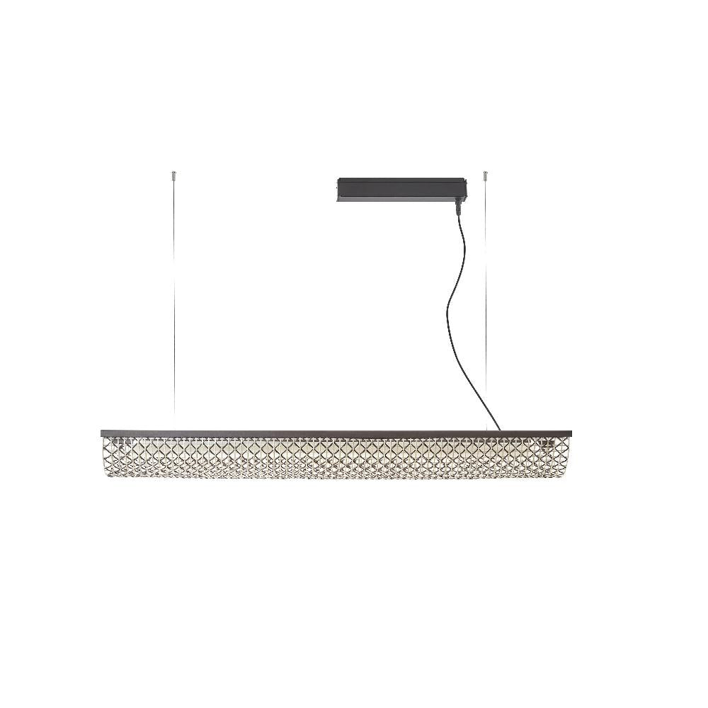 Nans Pendant, Linear, Brown, LED, 44W, Triac Dim, IP54