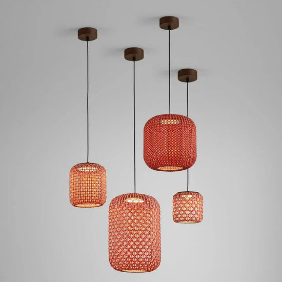 Nans Pendant, 16, Brown, LED, 8W, Triac Dim, IP54