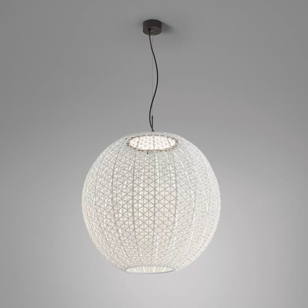 Nans Pendant, Sphere, 80 cm, Beige, LED, 14W, Triac Dim, IP54