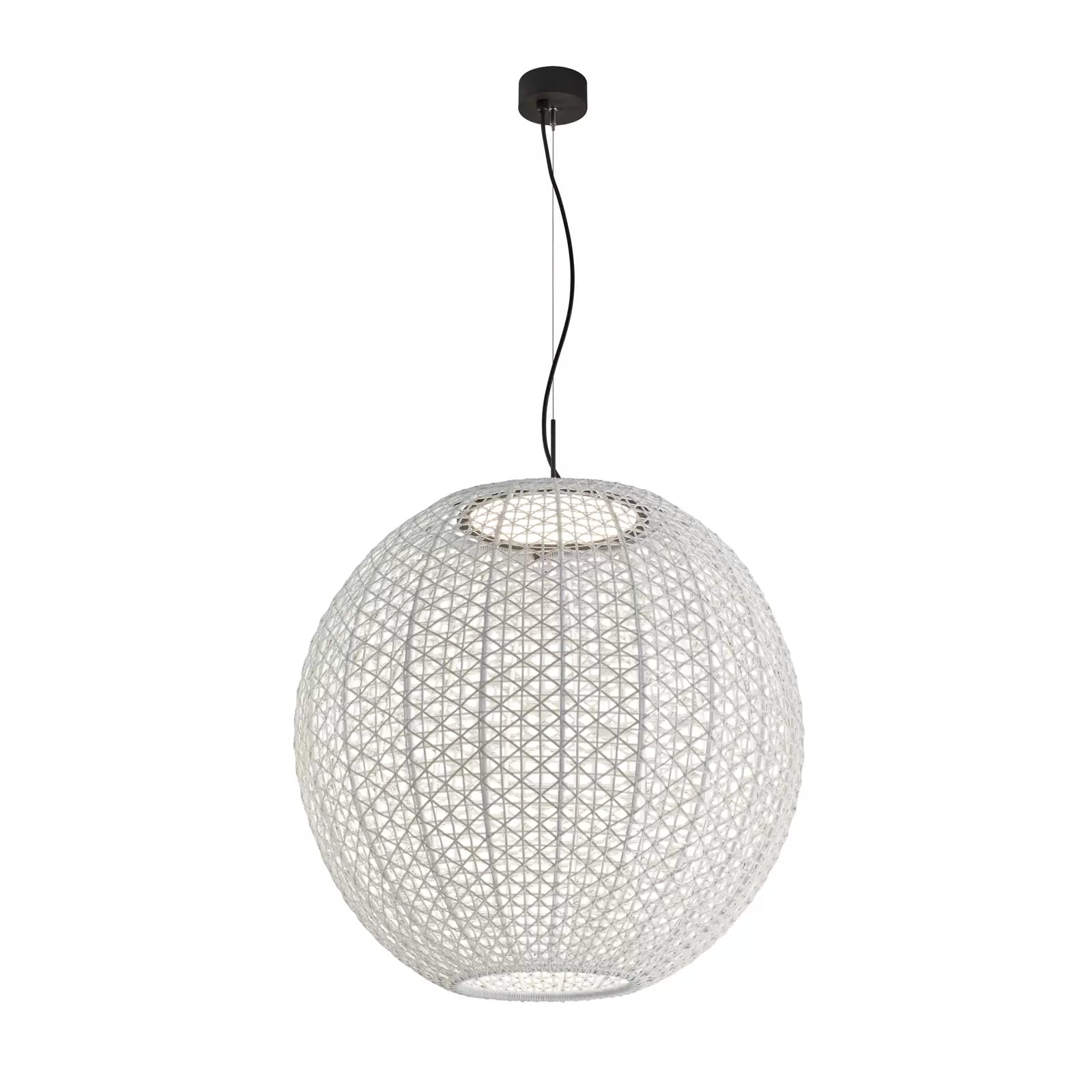 Nans Pendant, Sphere, 80 cm, Beige, LED, 14W, Triac Dim, IP54