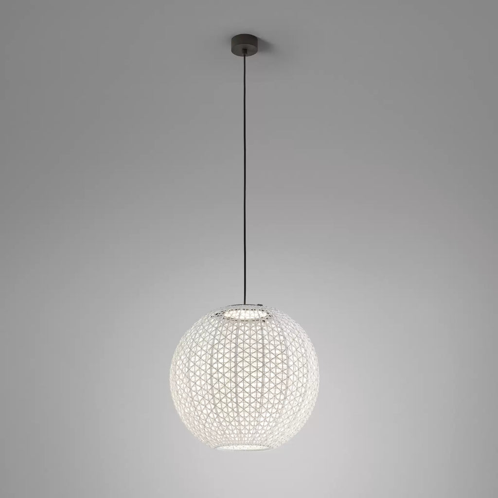 Nans Pendant, Sphere, 60 cm, Beige, LED, 14W, Triac Dim, IP54