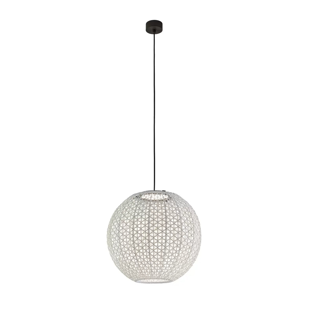 Nans Pendant, Sphere, 60 cm, Beige, LED, 14W, Triac Dim, IP54