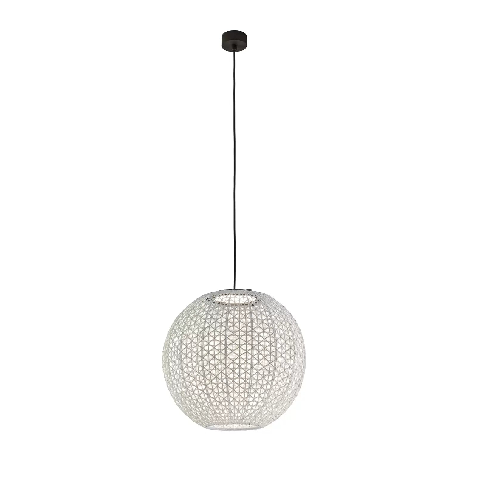 Nans Pendant, Sphere, 60 cm, Beige, LED, 14W, Triac Dim, IP54