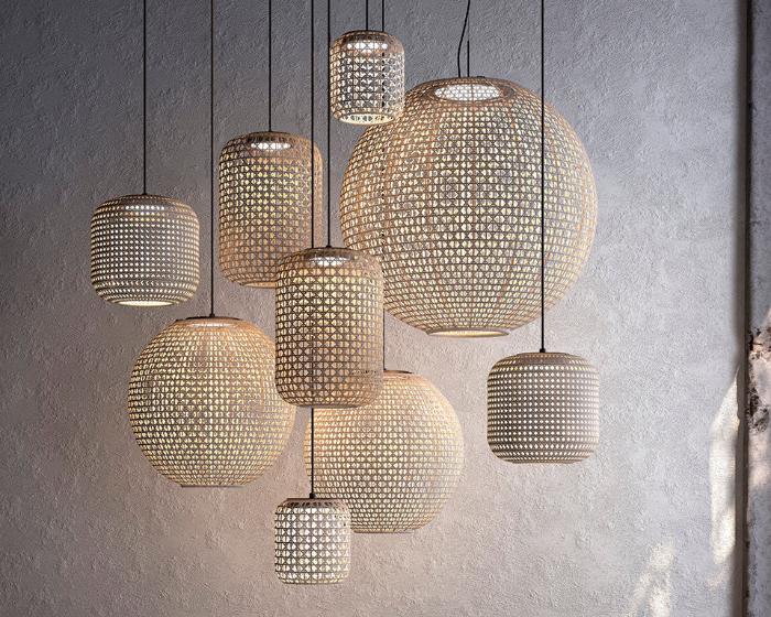 Nans Ceiling, Sphere, 80 cm, Beige, LED, 24W, Triac Dim, IP54