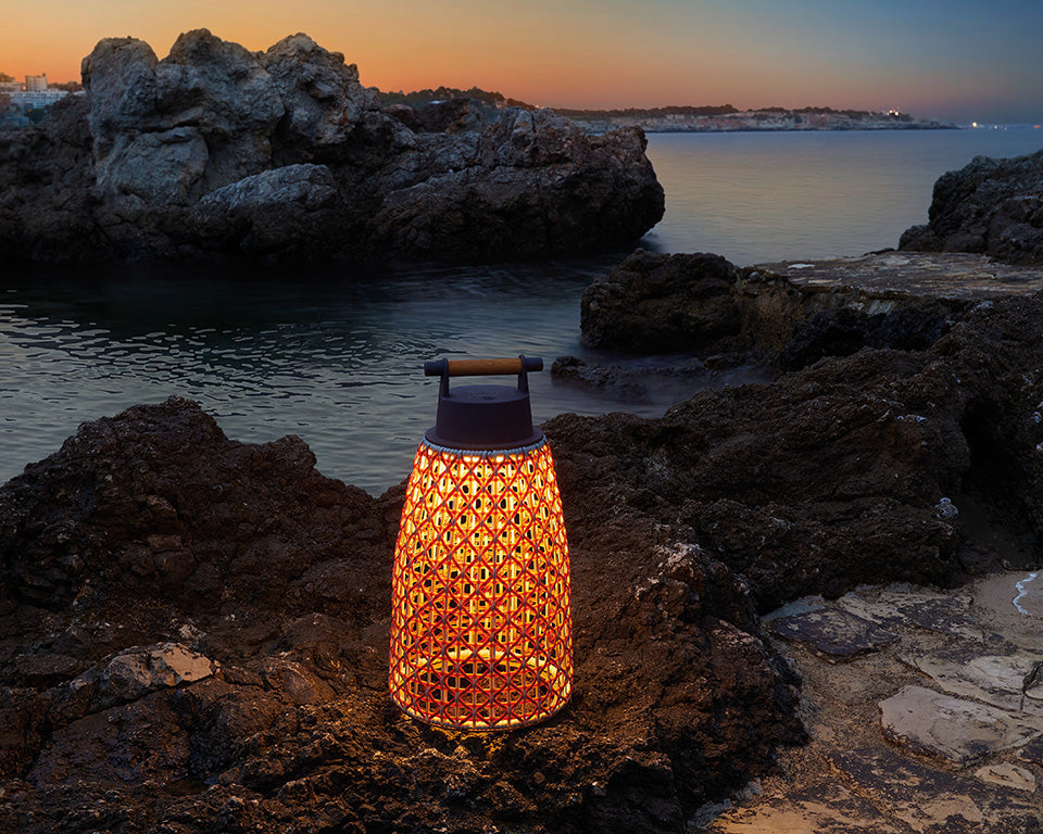 Nans Table Wireless, M/21/R, Beige, LED, 3W, Touch Dim, IP20