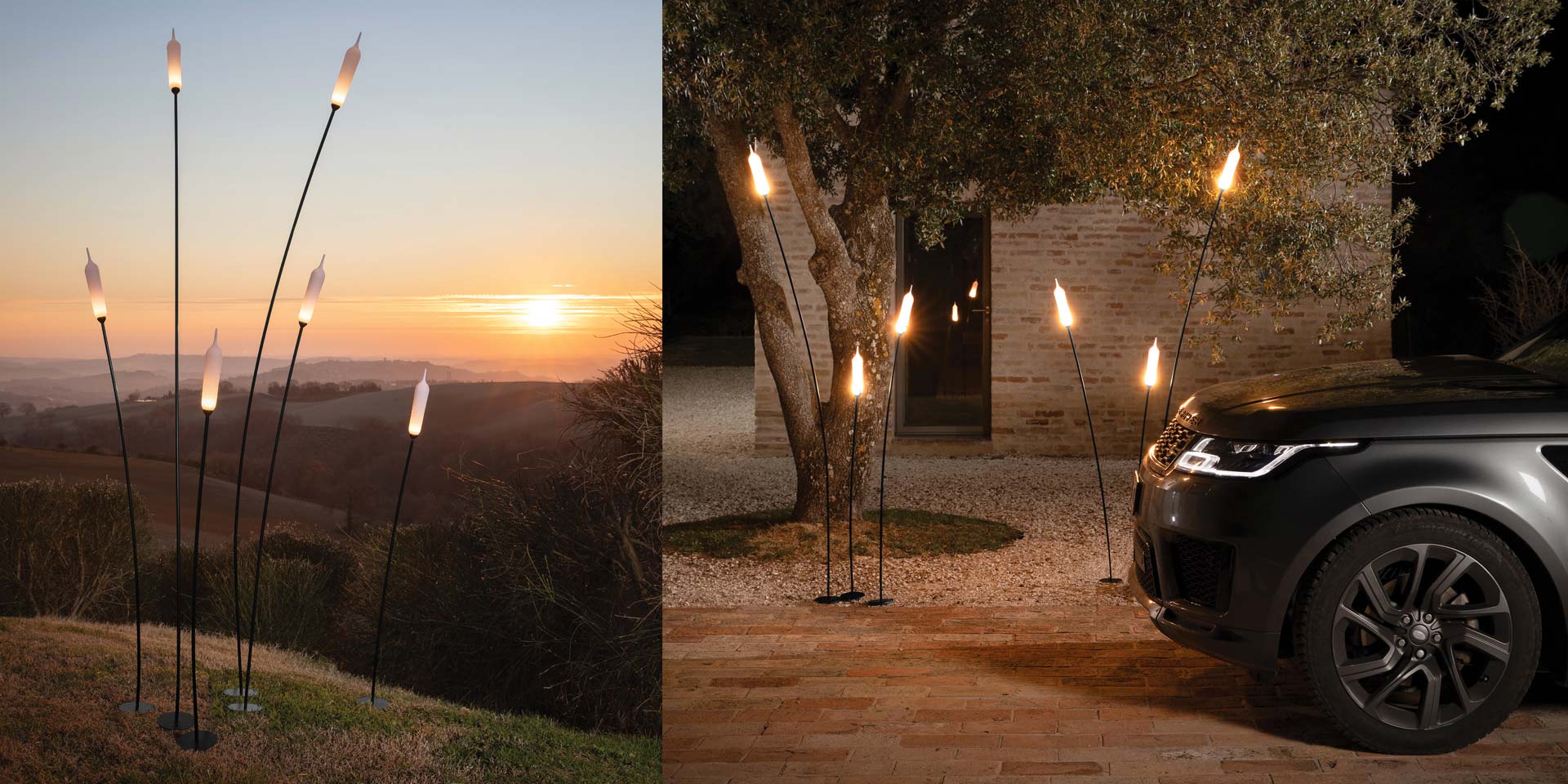 Nilo Floor Lamp, LED, IP65