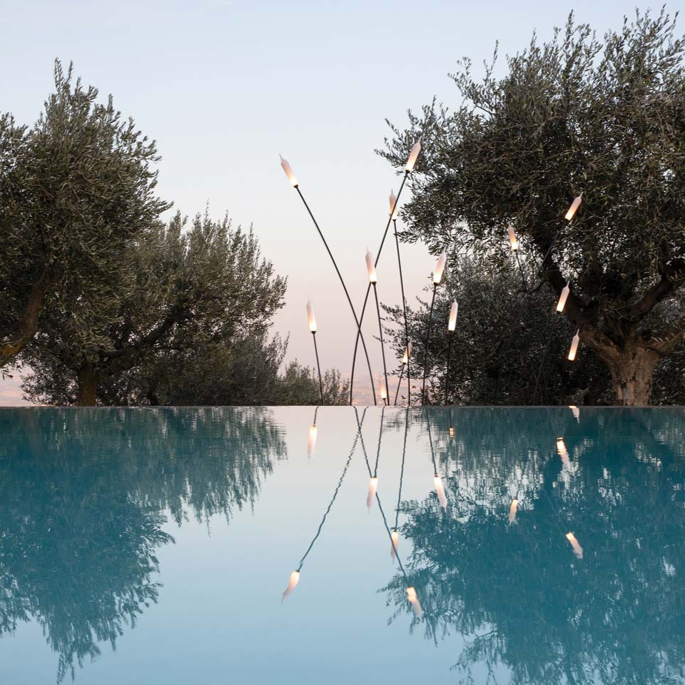 Nilo Floor Lamp, LED, IP65