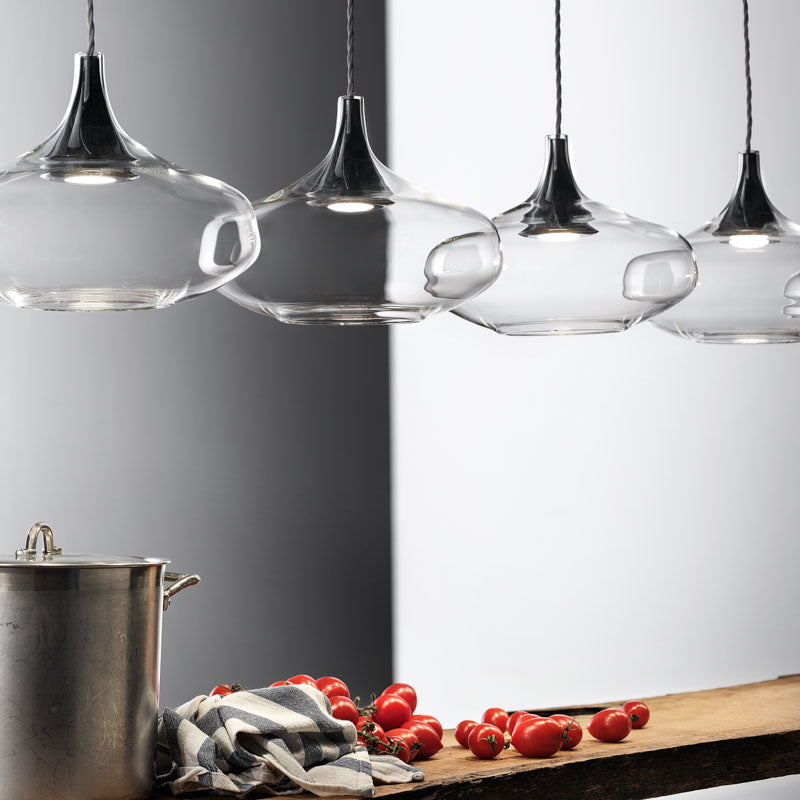 Nostalgia Pendant, Clear Glass, LED, Triac Dim, IP20