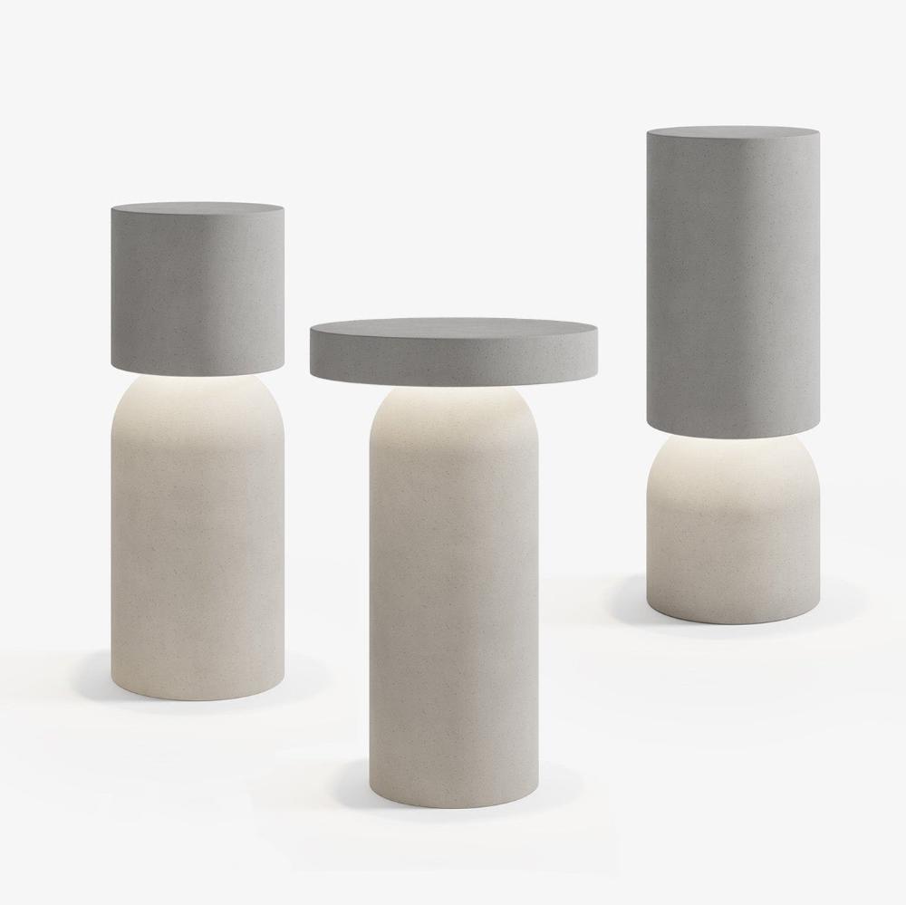 Nui Wall, Concrete, LED, 14W, DALI Dim or On/Off, IP65