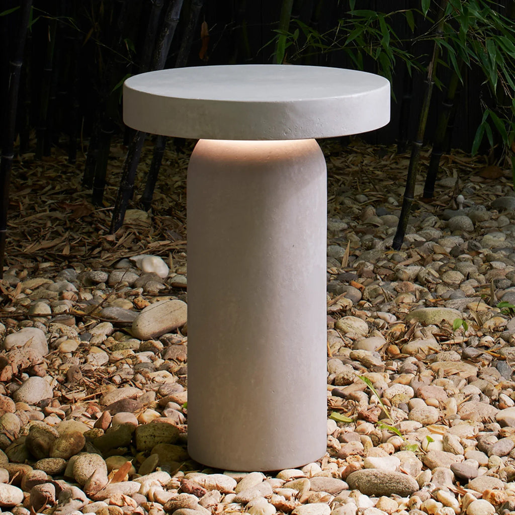 Nui Bollard, Concrete, LED, 14W, DALI Dim or On/Off, IP65