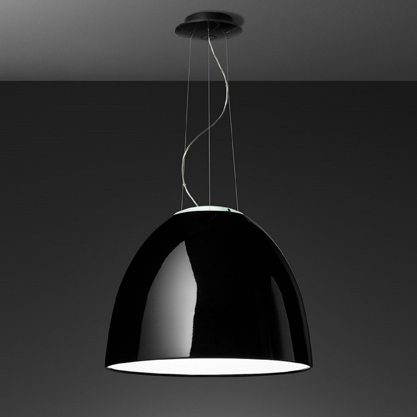 Nur Pendant, Black Gloss, IP20