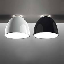 Nur Ceiling, Anodised Aluminium, E27, IP20