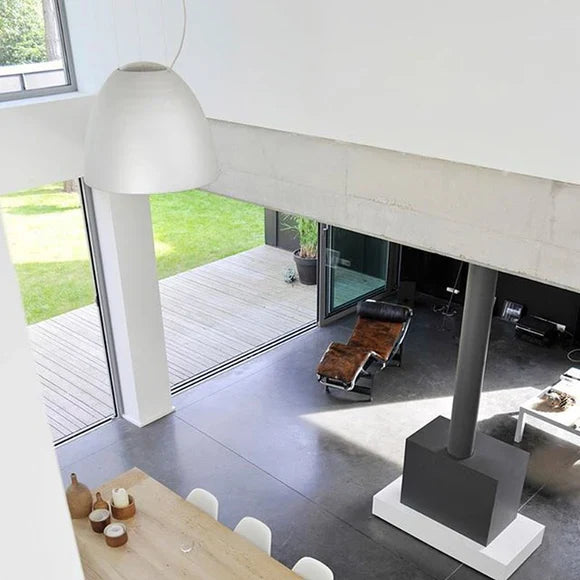 Nur Pendant, White Gloss, IP20