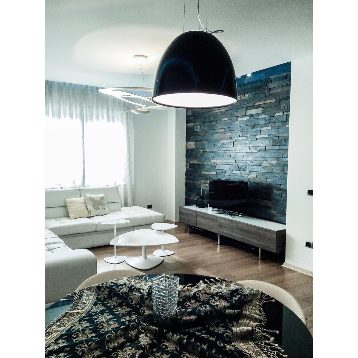 Nur Pendant, Black Gloss, IP20