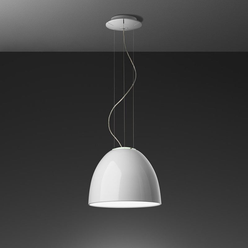 Nur Pendant, White Gloss, IP20