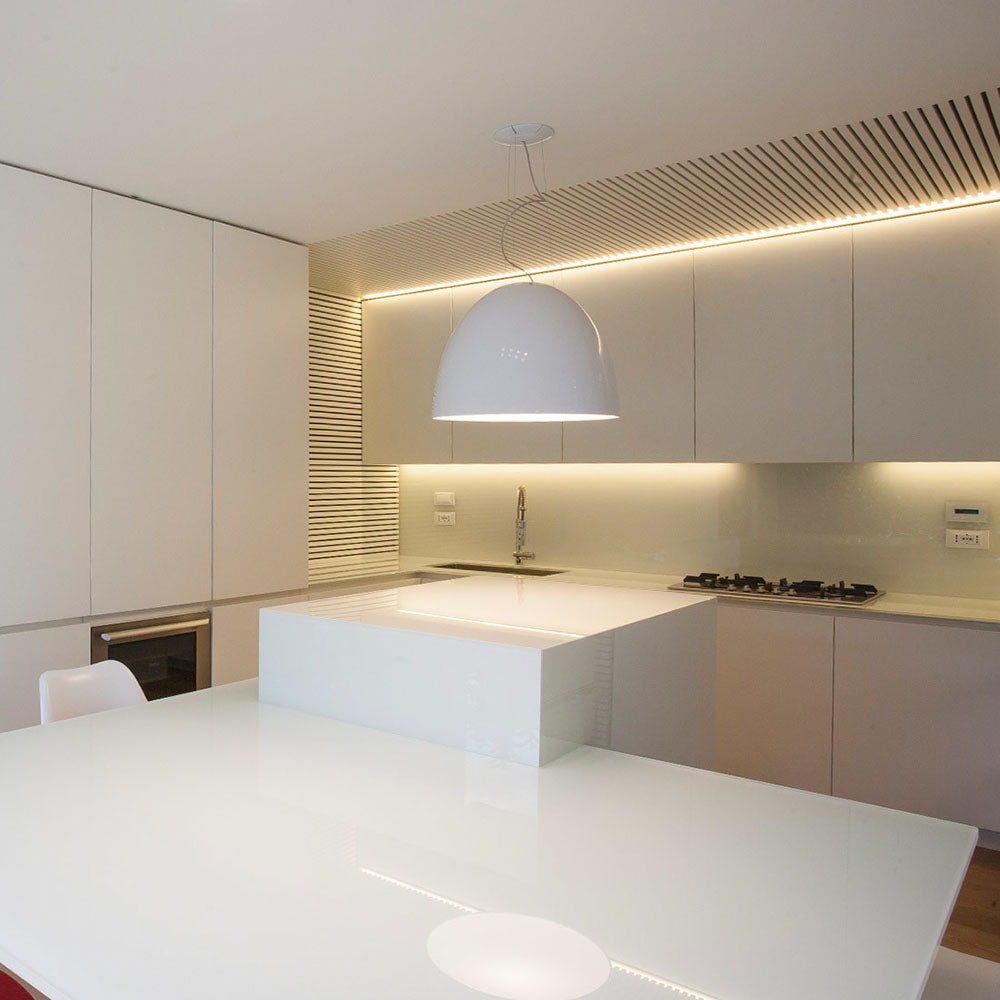 Nur Pendant, White Gloss, IP20