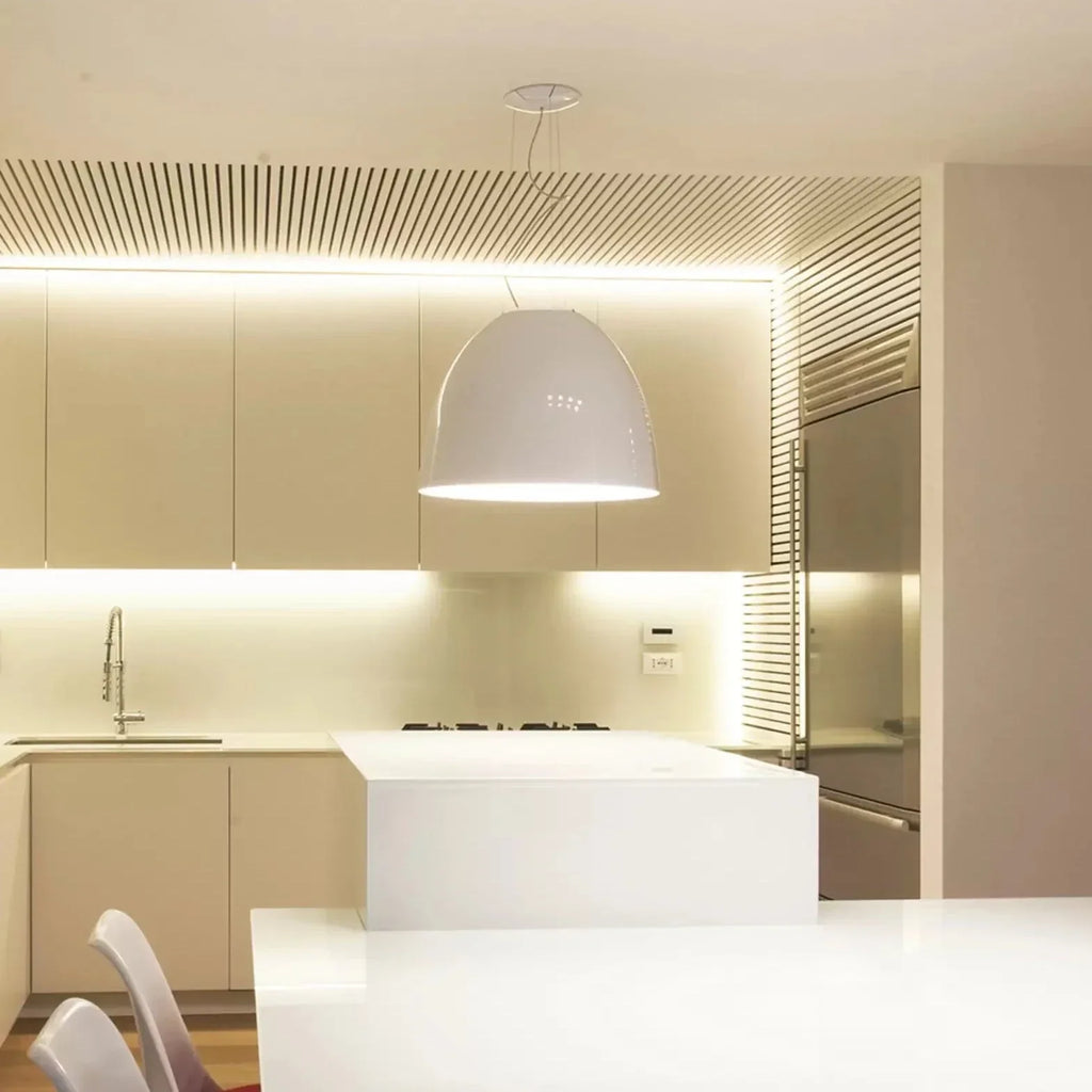 Nur Pendant, White Gloss, IP20