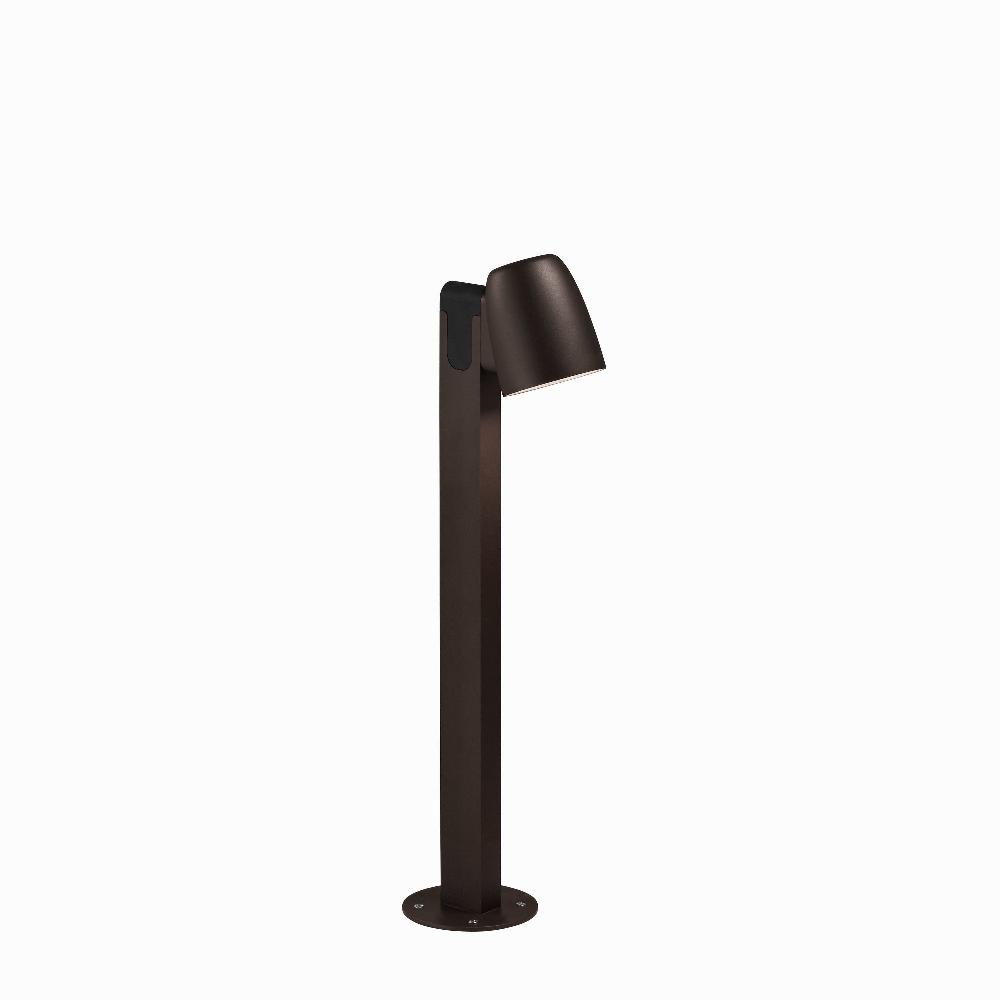 Nut Bollard, 60 cm, Graphite Brown, LED, 6.3W, Triac Dim, IP65