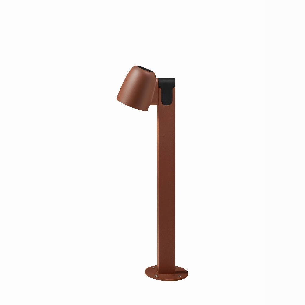 Nut Bollard, 60 cm, Terracotta, LED, 6.3W, Triac Dim, IP65
