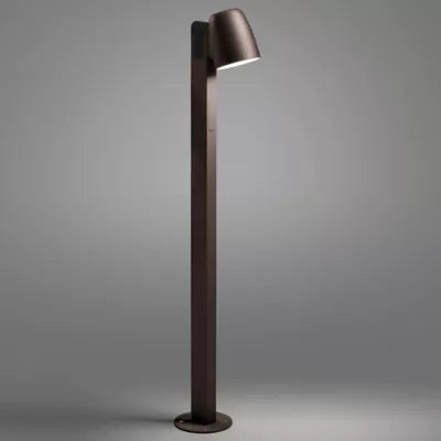 Nut Bollard, 90 cm, Graphite Brown, LED, 6.3W, Triac Dim, IP65