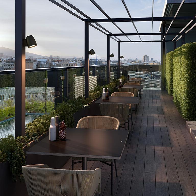 Nut Wall, Adjustable, Graphite Brown, LED, 6.3W, Thumbswitch Touch Dim, IP54