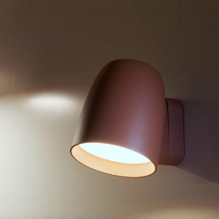 Nut Wall, Adjustable, Terracotta, LED, 6.3W, Triac Dim, IP54