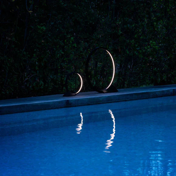 OLight Floor Lamp Hardwired, 90 cm, Black, LED, On/Off, IP67