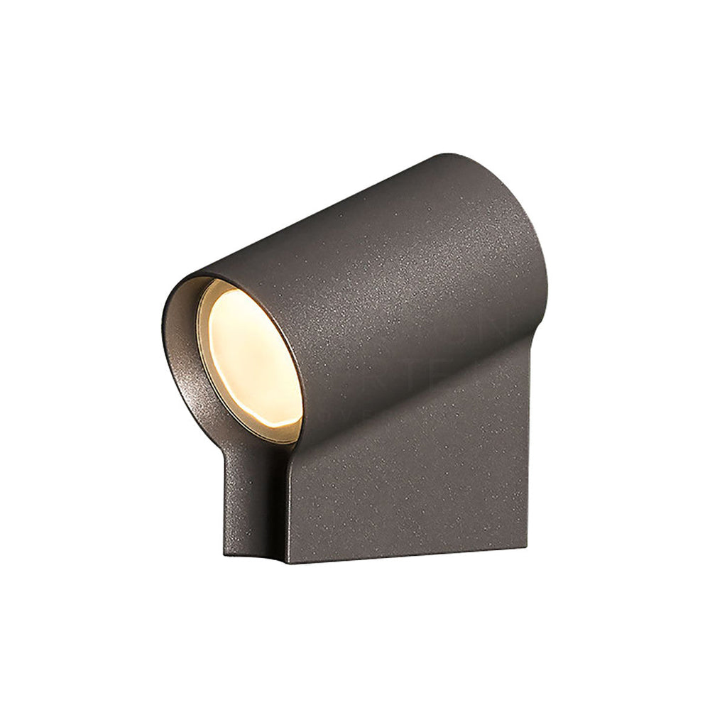 Oblique Bollard Light, Anthracite, LED, On/Off, IP65
