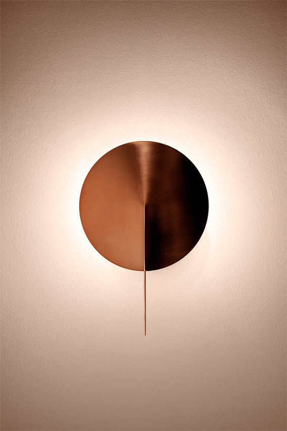 Obs Wall Light, Adjustable, Satin Copper, LED, Triac