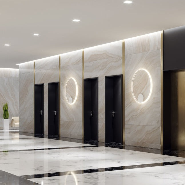 Olympic Ceiling Light, Bronze, LED, Push, 1-10v or DALI Dim, IP40