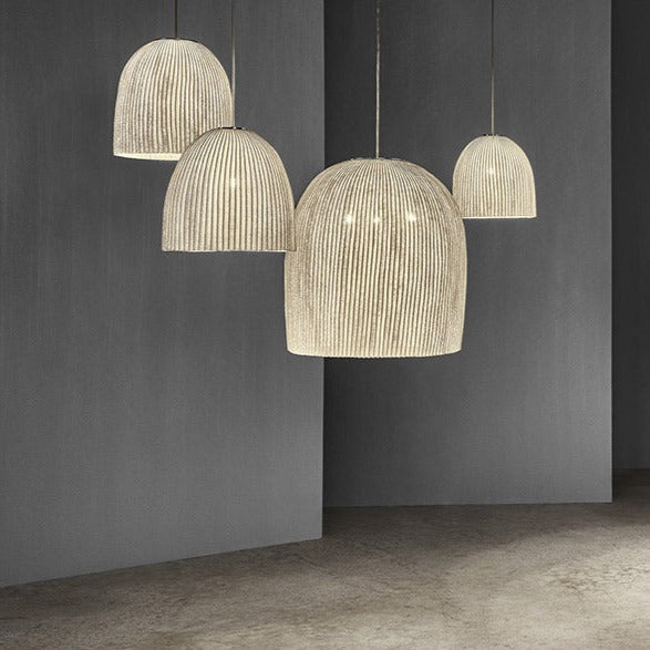 Onn Pendant, 46 cm ø, Steel Mesh, E27, Triac Dim, IP20