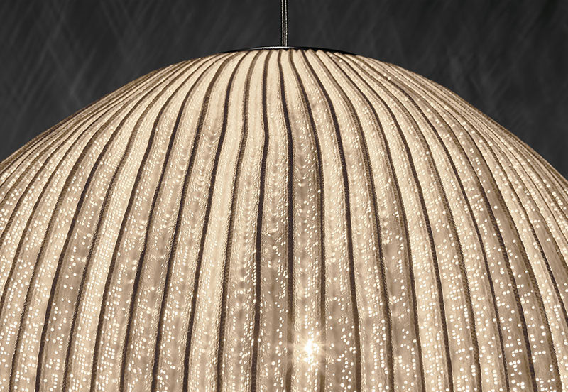 Onn Pendant, 16 cm ø, Steel Mesh, E14, Triac Dim, IP20