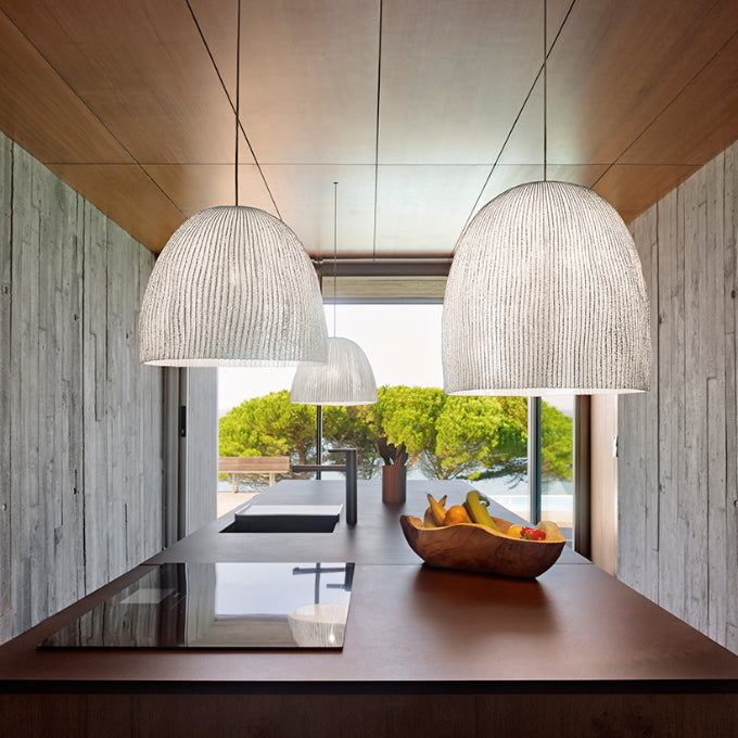 Onn Pendant, 16 cm ø, Steel Mesh, E14, Triac Dim, IP20