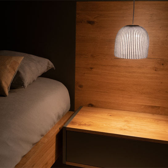 Onn Pendant, 46 cm ø, Steel Mesh, E27, Triac Dim, IP20