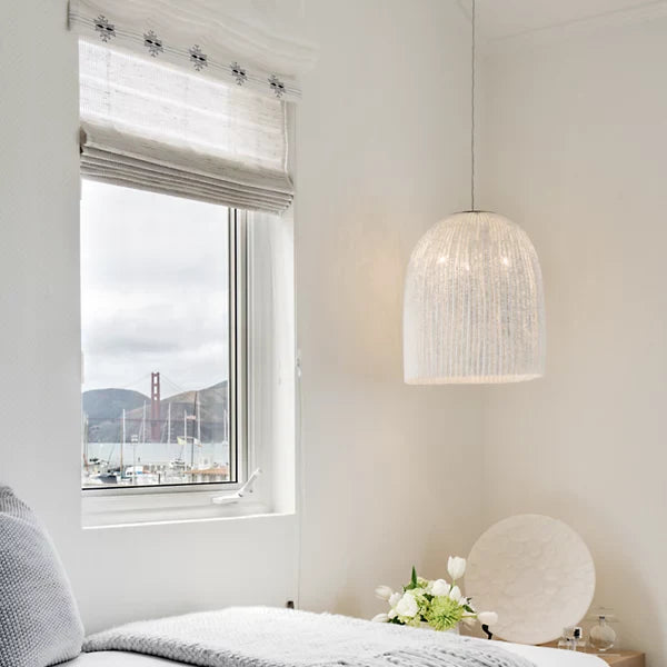 Onn Pendant, 35 cm ø, Steel Mesh, E27, Triac Dim, IP20