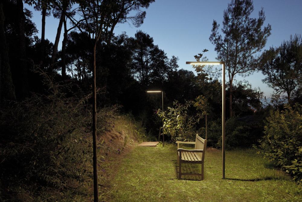 Palo Alto Floor, 1 Light, 90 cm, Green, LED, 4.4W, On/Off, IP65