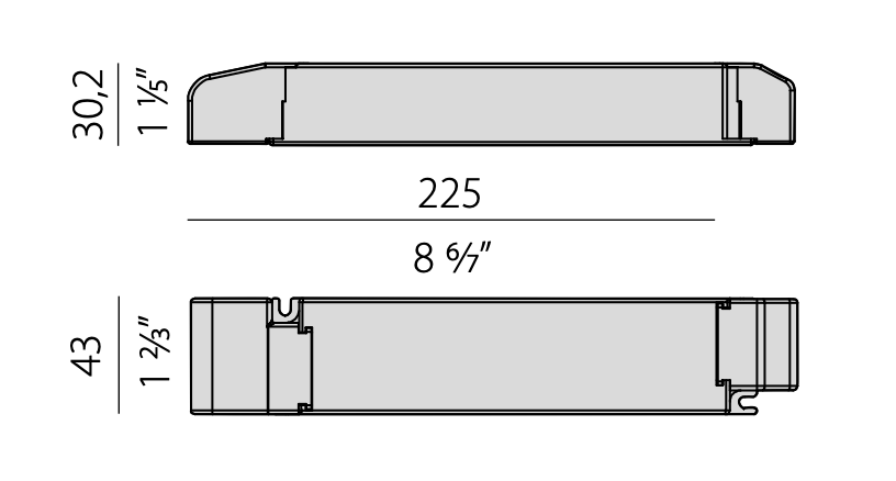 Bow Flexible Strip, LED, 24vDC [BODY ONLY]