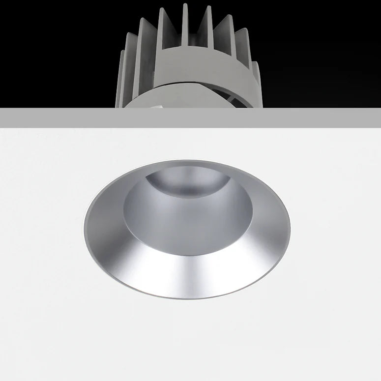 Performance Downlight, Small, 2G, Trimless, Round, Fixed, Black, LED, Dim, IP40