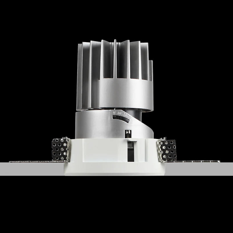 Performance Downlight, Small, 2G, Trimless, Round, Fixed, Gold, LED, Dim, IP40