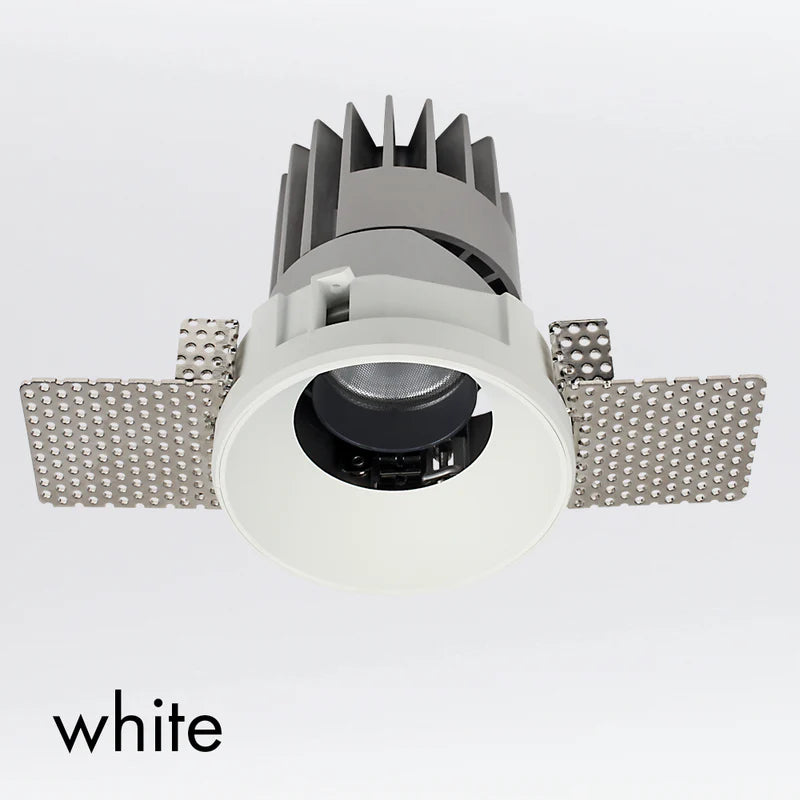 Performance Downlight, Small, Trimless, Round, Adjustable, White, VARIABLE LED, Dim, IP40