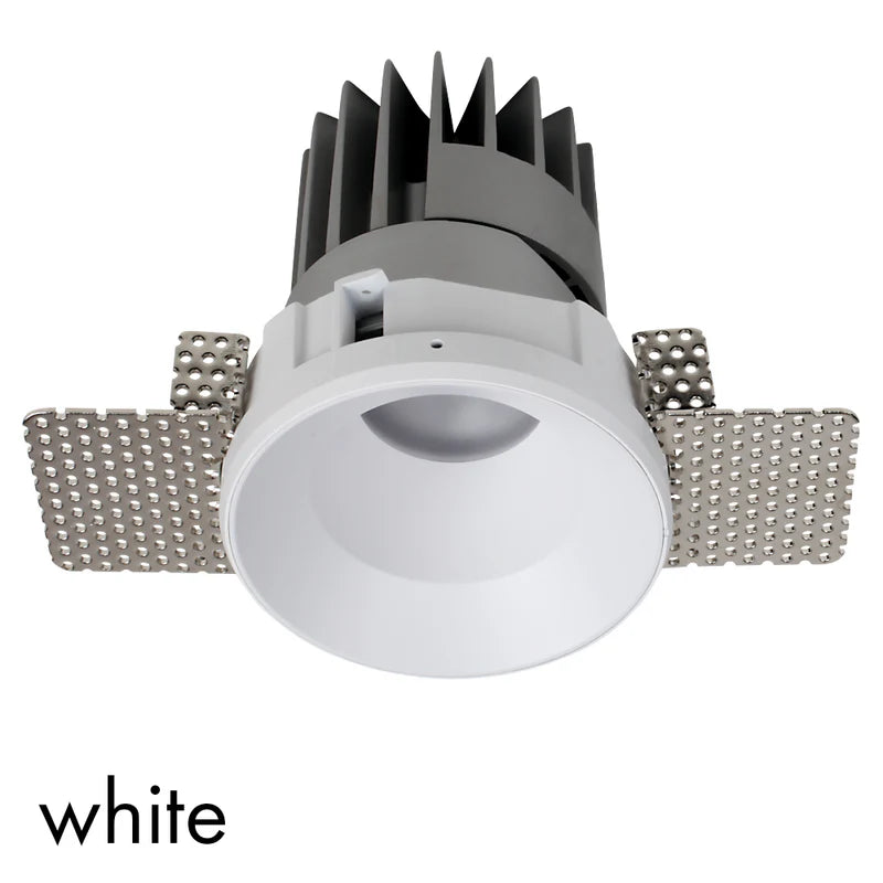 Performance Downlight, Small, Trimless, Round, Fixed, White, VARIABLE LED, Dim, IP40
